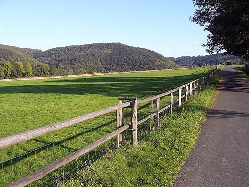 Ruruferradweg Richtung Heimbach